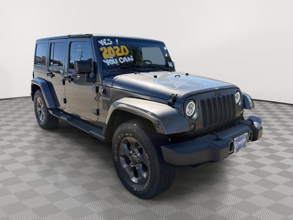 used 2017 Jeep Wrangler Unlimited car, priced at $18,993