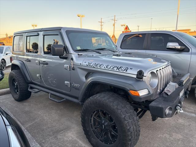 used 2018 Jeep Wrangler Unlimited car, priced at $22,612