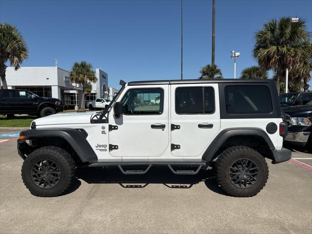 used 2018 Jeep Wrangler Unlimited car, priced at $24,419