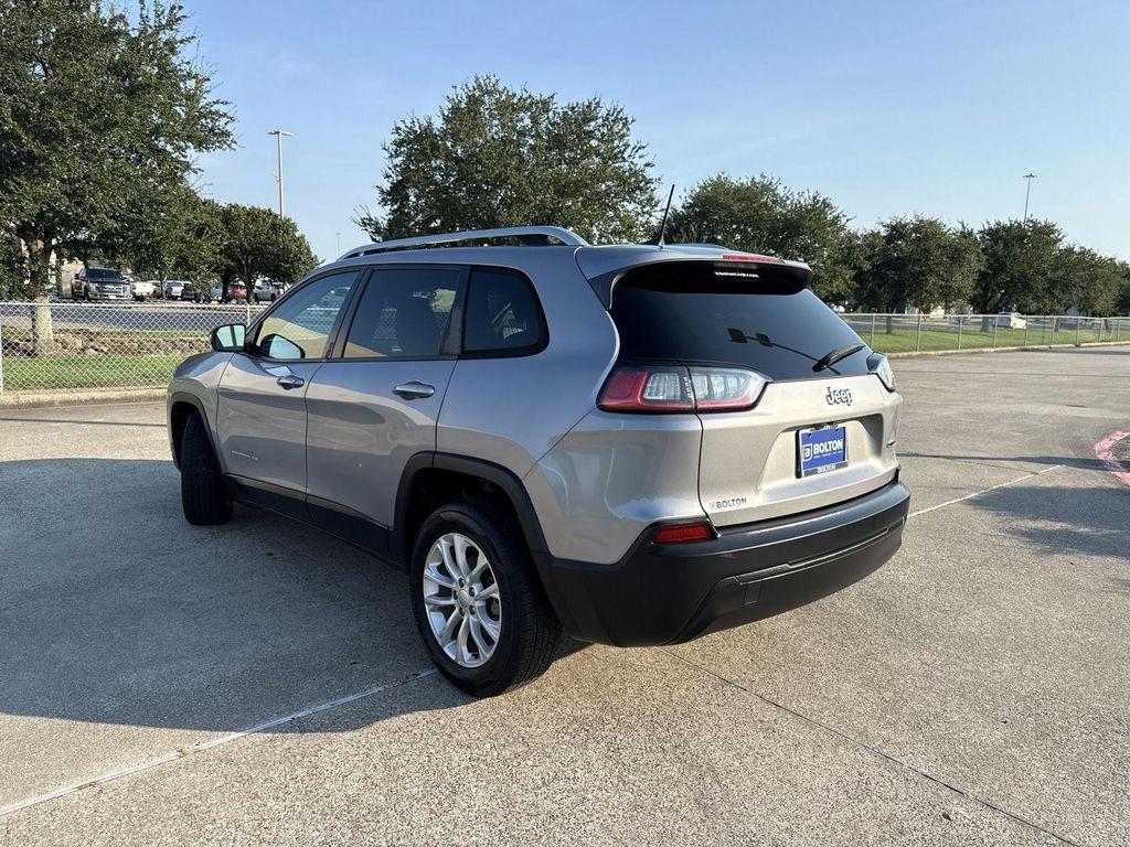 used 2021 Jeep Cherokee car, priced at $16,545