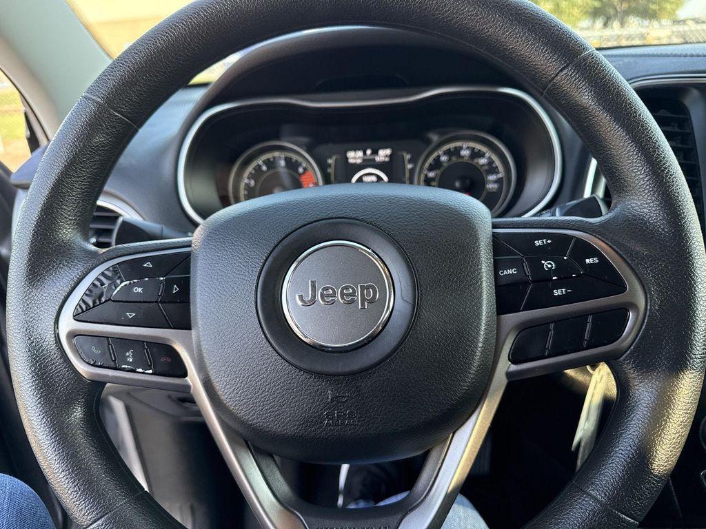 used 2021 Jeep Cherokee car, priced at $16,545