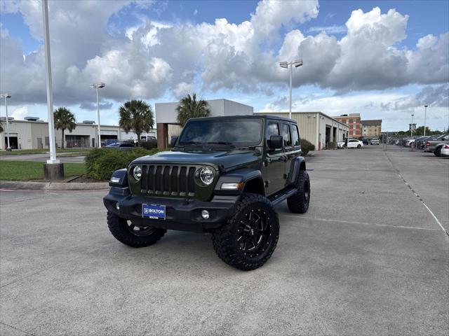 used 2020 Jeep Wrangler Unlimited car, priced at $27,326
