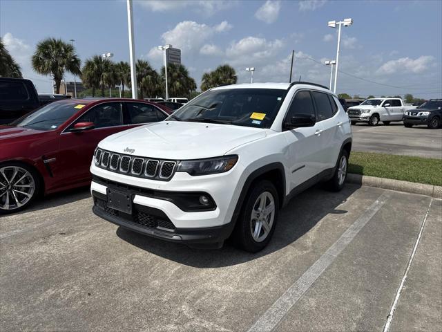used 2023 Jeep Compass car, priced at $23,650