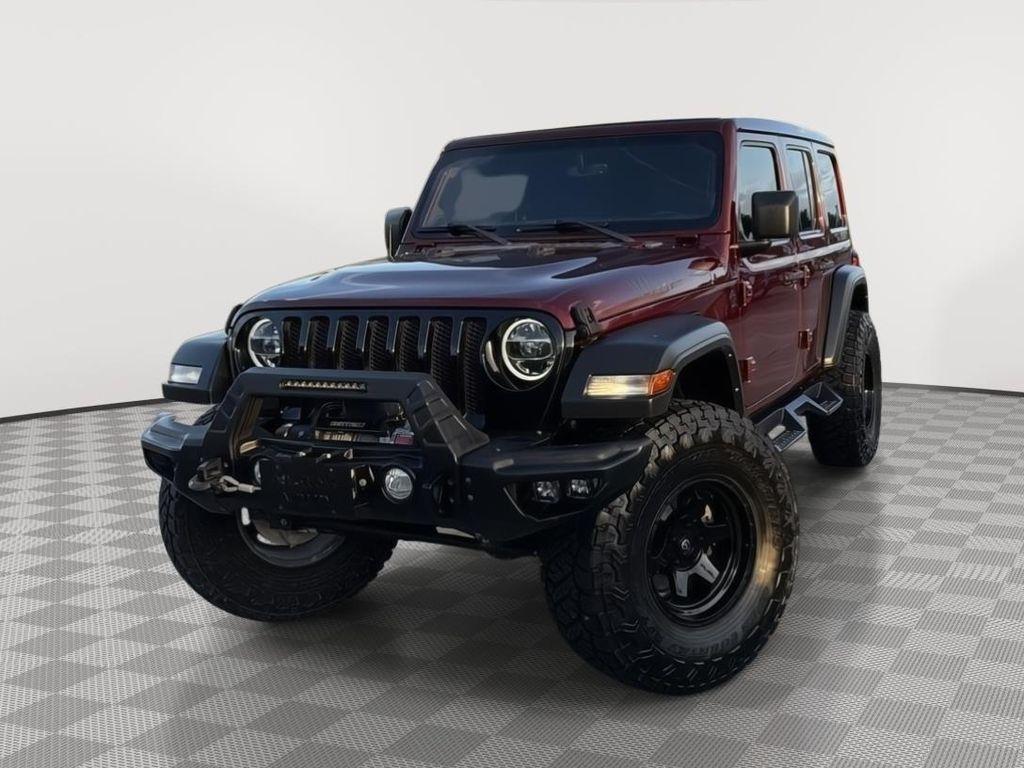 used 2021 Jeep Wrangler car, priced at $27,795