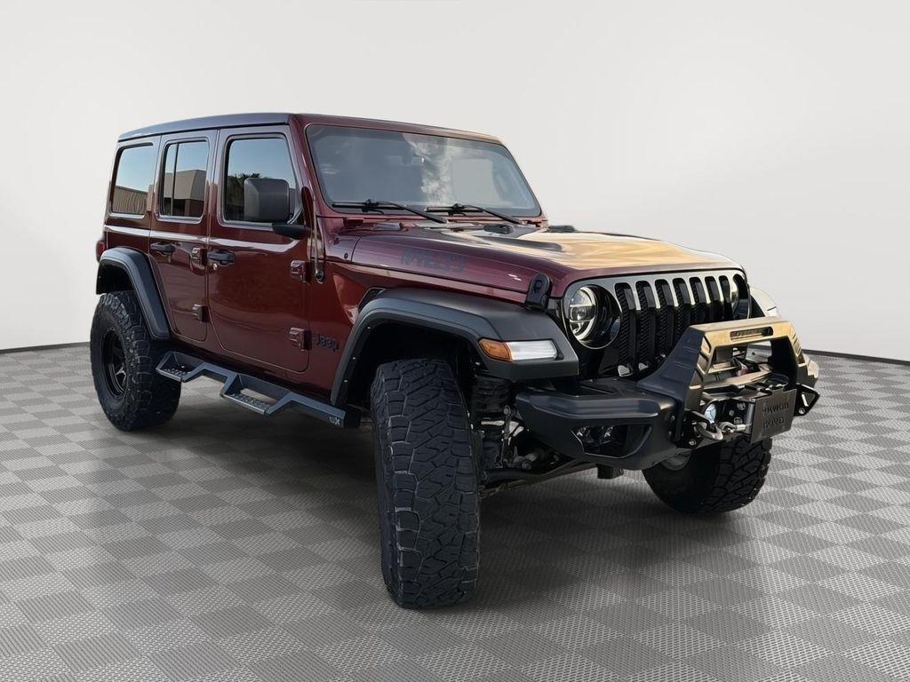 used 2021 Jeep Wrangler car, priced at $27,795