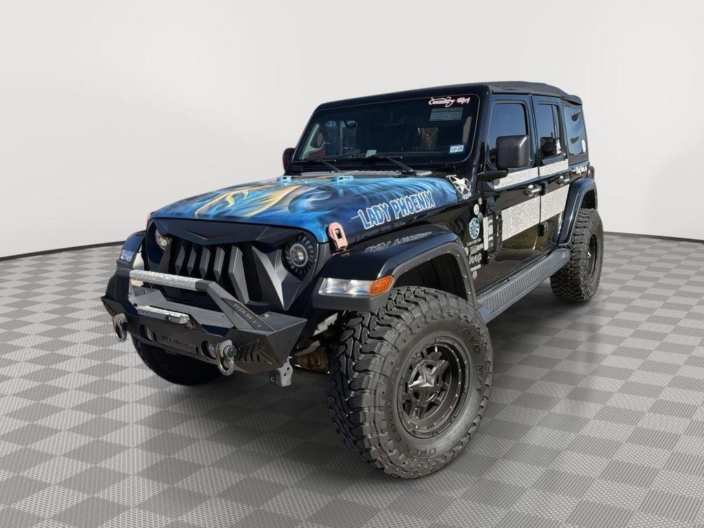 used 2021 Jeep Wrangler Unlimited car, priced at $29,890