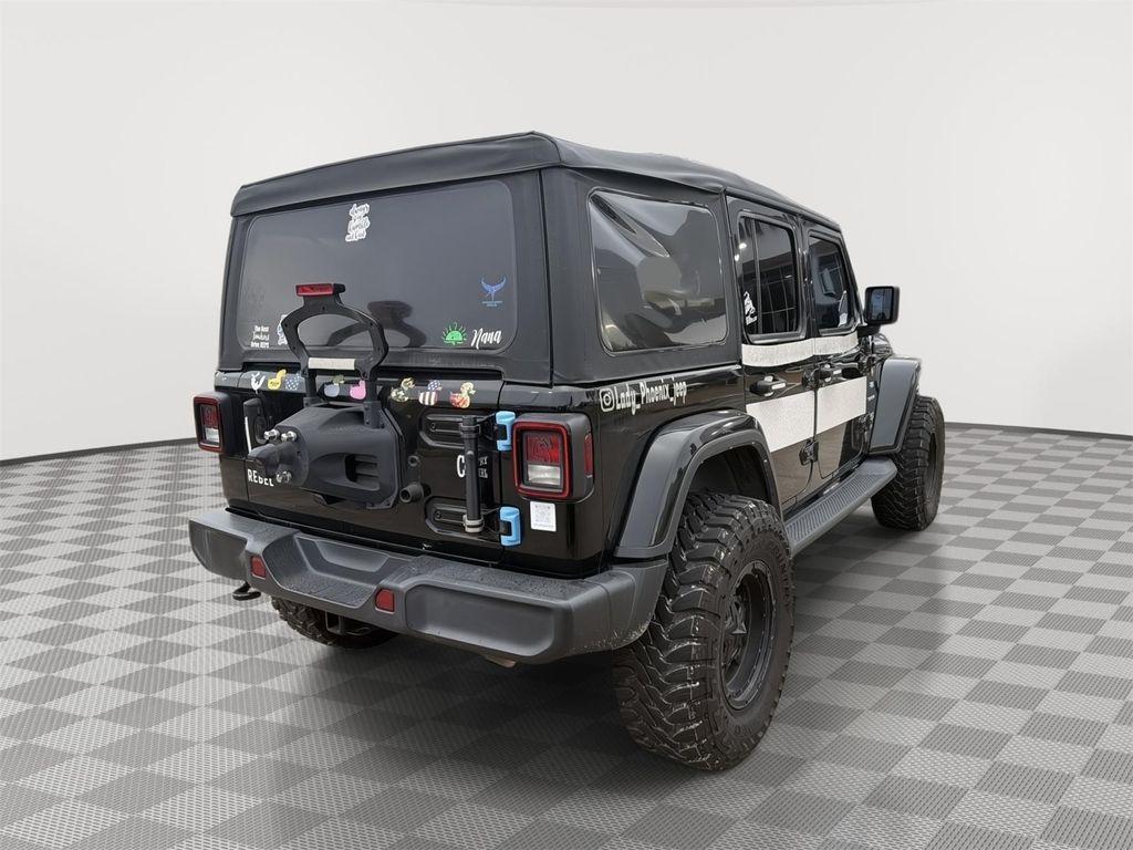 used 2021 Jeep Wrangler Unlimited car, priced at $29,890