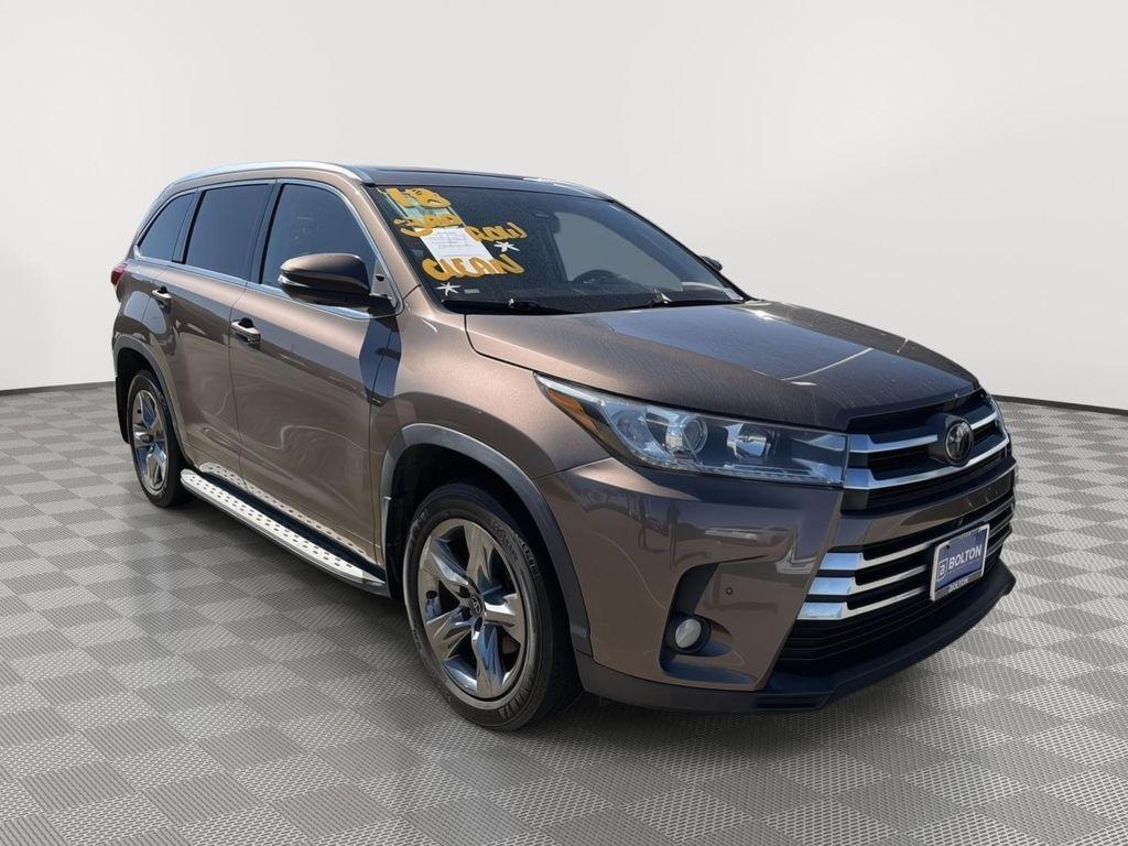 used 2018 Toyota Highlander car, priced at $19,989