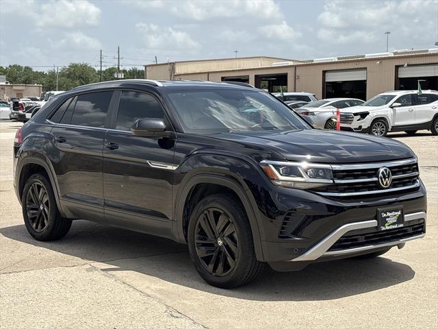 used 2022 Volkswagen Atlas Cross Sport car, priced at $29,499