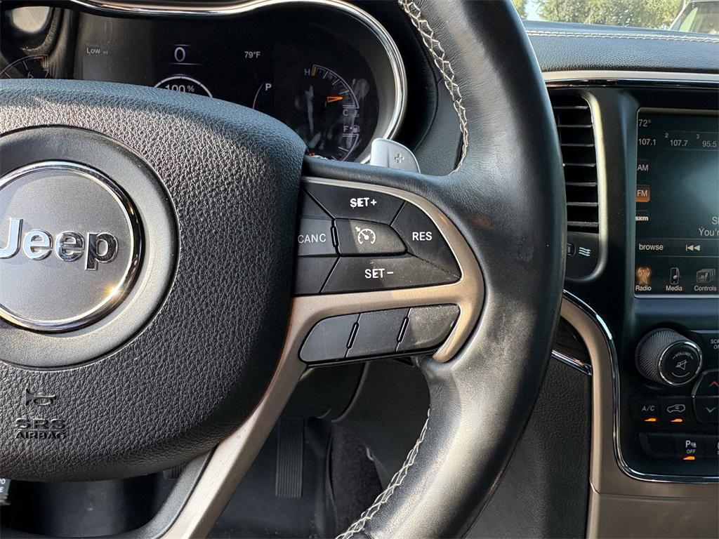 used 2017 Jeep Grand Cherokee car, priced at $15,799