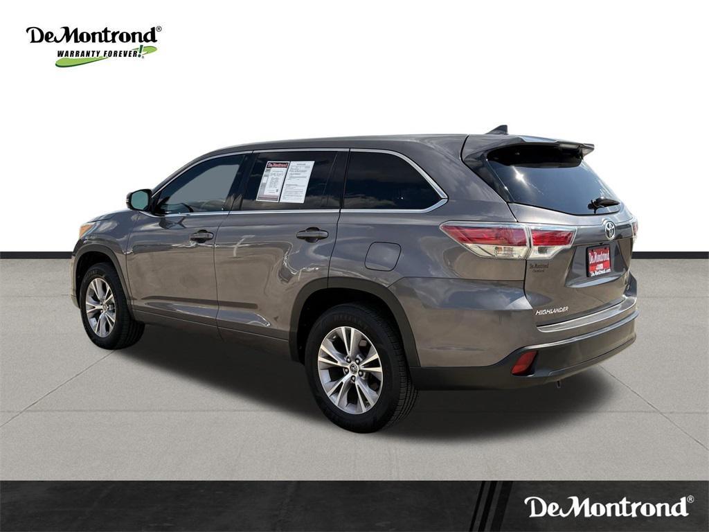 used 2016 Toyota Highlander car, priced at $15,499