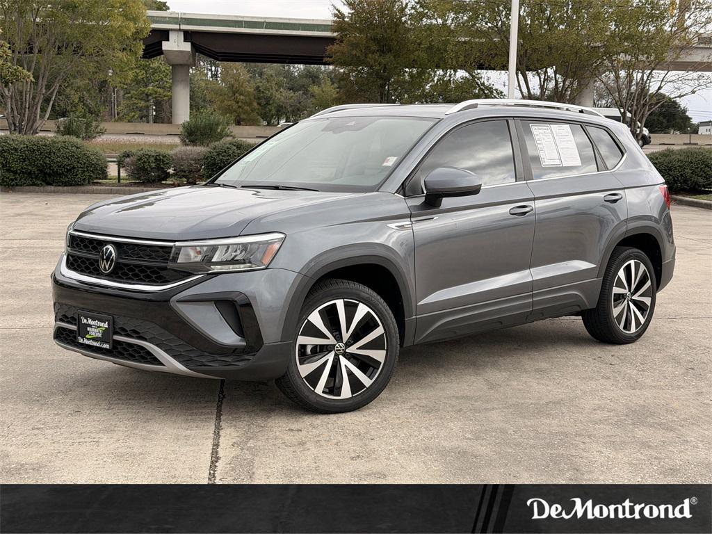 used 2023 Volkswagen Taos car, priced at $19,499