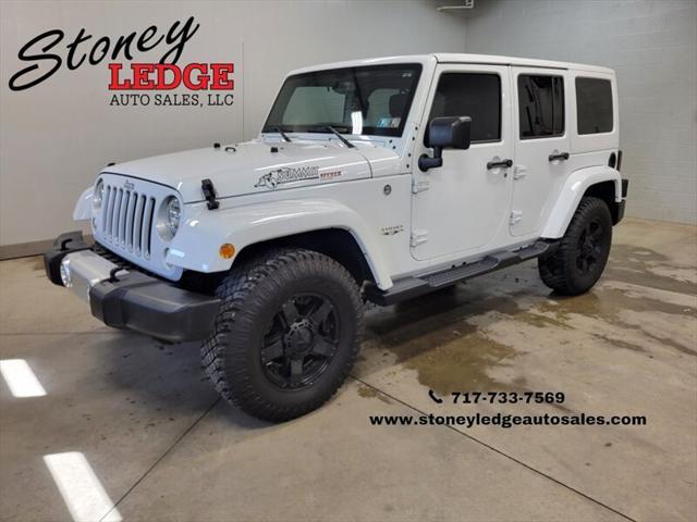 used 2016 Jeep Wrangler Unlimited car, priced at $21,800