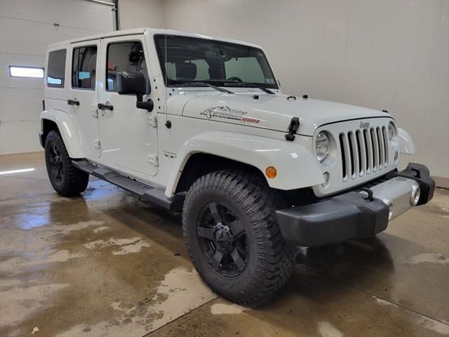 used 2016 Jeep Wrangler Unlimited car, priced at $21,800