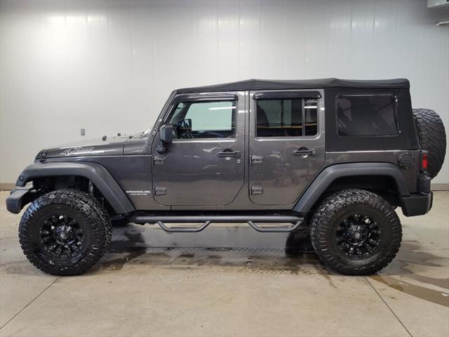 used 2016 Jeep Wrangler Unlimited car, priced at $23,785