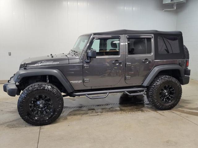 used 2016 Jeep Wrangler Unlimited car, priced at $23,785