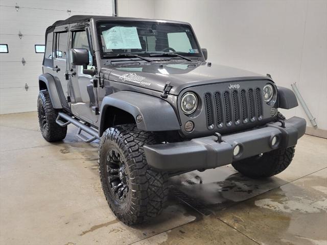 used 2016 Jeep Wrangler Unlimited car, priced at $23,785