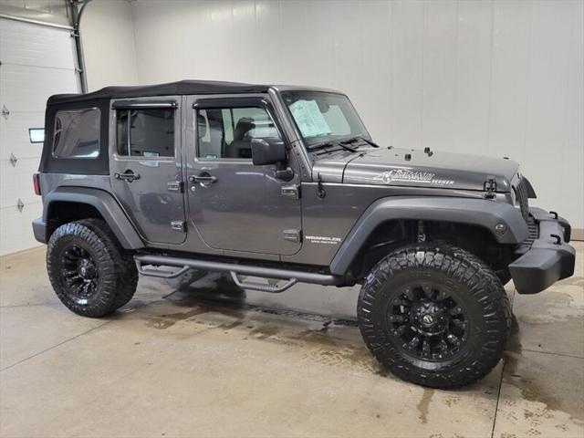 used 2016 Jeep Wrangler Unlimited car, priced at $23,785