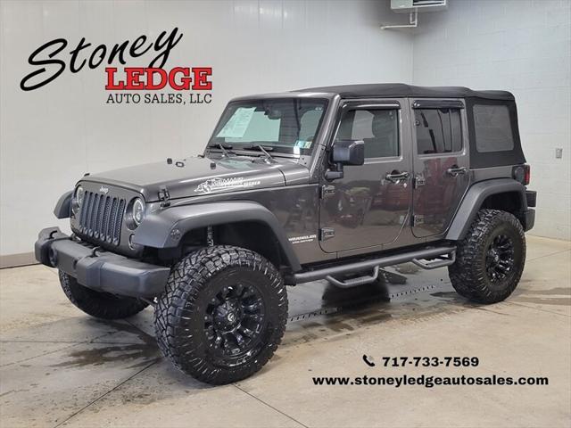 used 2016 Jeep Wrangler Unlimited car, priced at $23,785