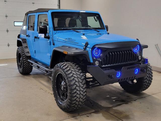 used 2017 Jeep Wrangler Unlimited car, priced at $25,895