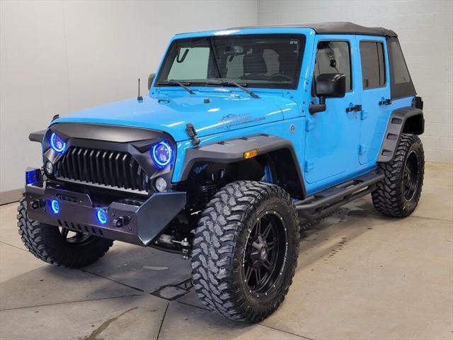 used 2017 Jeep Wrangler Unlimited car, priced at $25,895