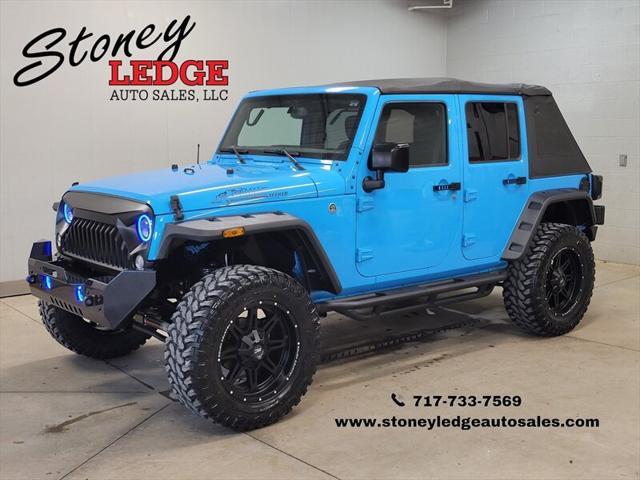 used 2017 Jeep Wrangler Unlimited car, priced at $25,895