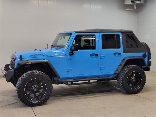 used 2017 Jeep Wrangler Unlimited car, priced at $25,895