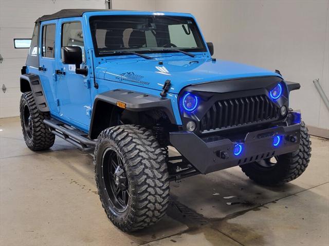 used 2017 Jeep Wrangler Unlimited car, priced at $25,895