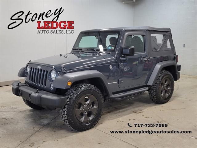 used 2018 Jeep Wrangler JK car, priced at $20,895