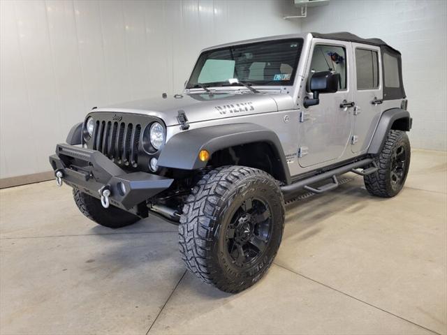 used 2016 Jeep Wrangler Unlimited car, priced at $21,895