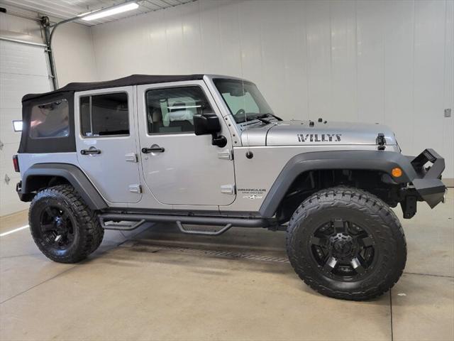 used 2016 Jeep Wrangler Unlimited car, priced at $21,895