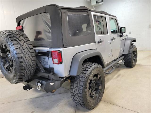 used 2016 Jeep Wrangler Unlimited car, priced at $21,895