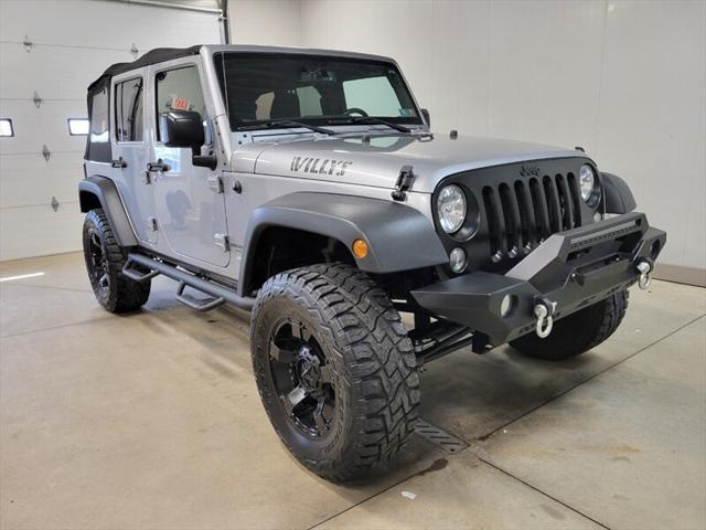 used 2016 Jeep Wrangler Unlimited car, priced at $21,895