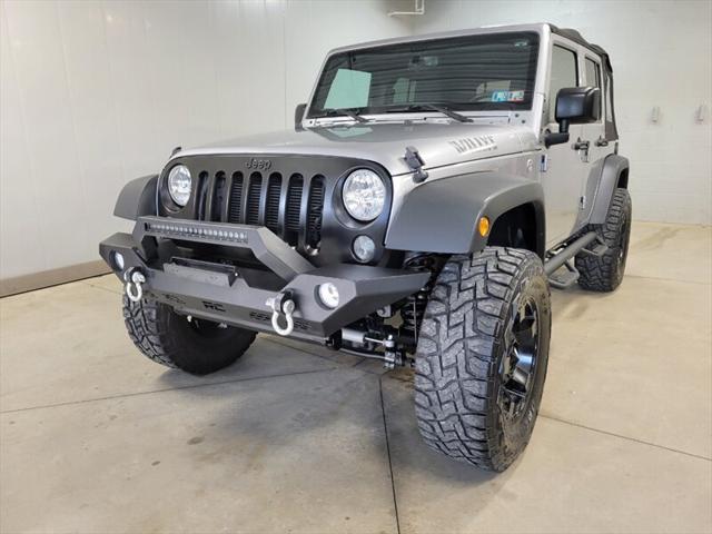 used 2016 Jeep Wrangler Unlimited car, priced at $21,895