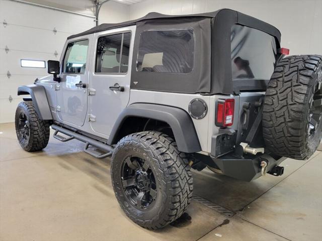 used 2016 Jeep Wrangler Unlimited car, priced at $21,895