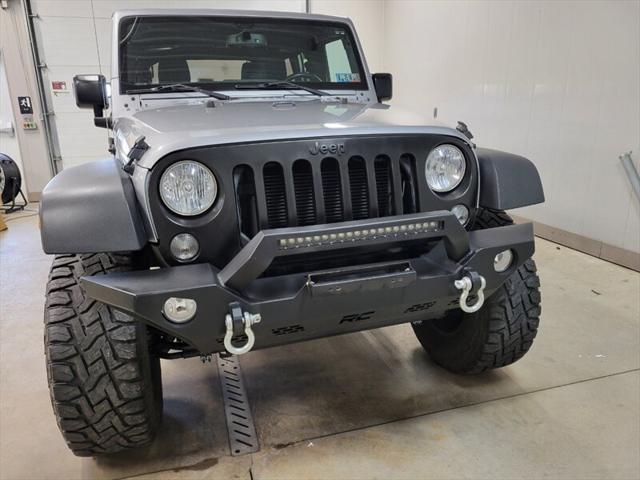 used 2016 Jeep Wrangler Unlimited car, priced at $21,895