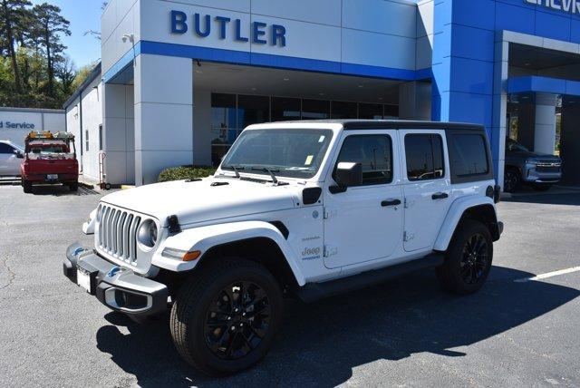 used 2022 Jeep Wrangler Unlimited 4xe car, priced at $38,887
