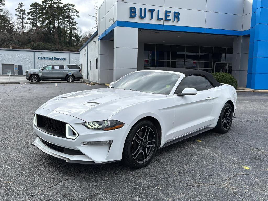 used 2021 Ford Mustang car, priced at $19,447