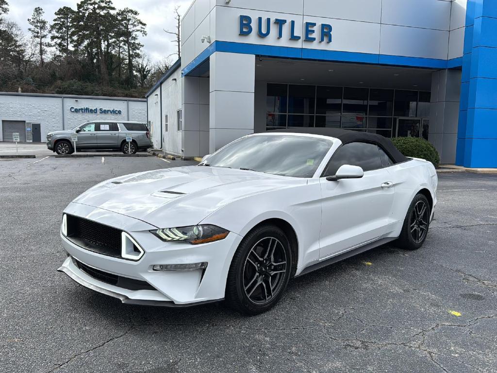 used 2021 Ford Mustang car, priced at $19,447