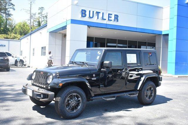 used 2016 Jeep Wrangler Unlimited car, priced at $21,777