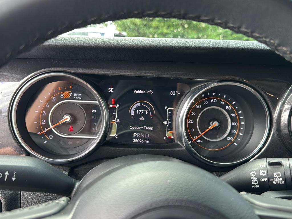 used 2022 Jeep Wrangler Unlimited car, priced at $33,447