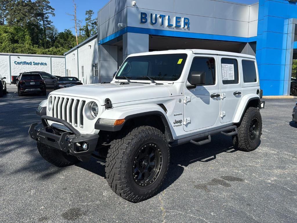 used 2018 Jeep Wrangler Unlimited car, priced at $31,447