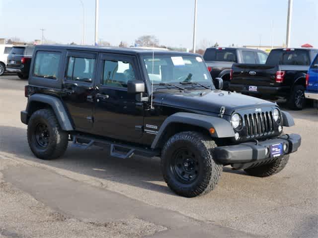 used 2016 Jeep Wrangler Unlimited car, priced at $16,395