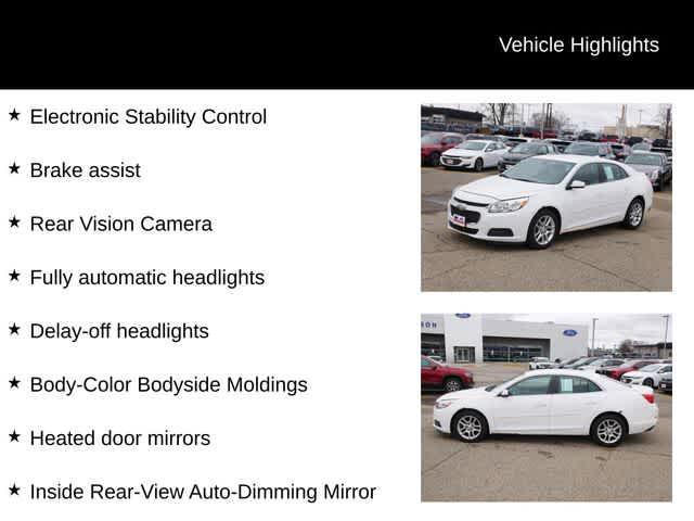 used 2016 Chevrolet Malibu Limited car, priced at $10,752