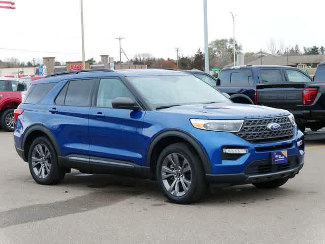 used 2021 Ford Explorer car, priced at $31,998