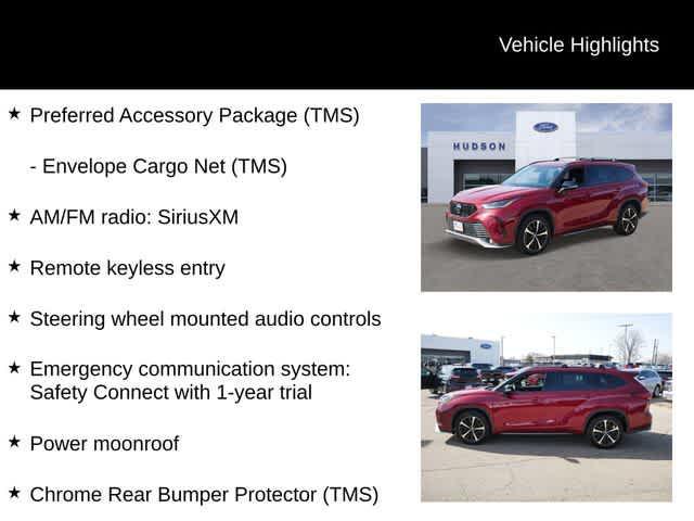 used 2022 Toyota Highlander car, priced at $38,991