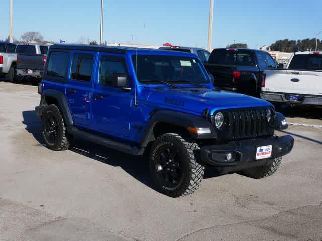 used 2021 Jeep Wrangler car, priced at $30,989