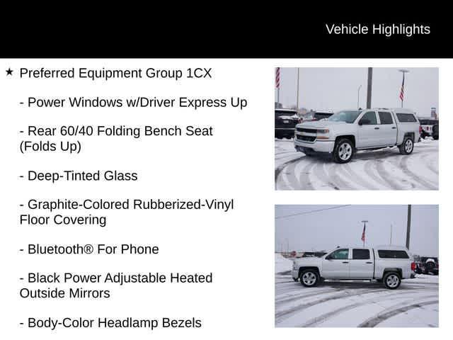 used 2018 Chevrolet Silverado 1500 car, priced at $21,997