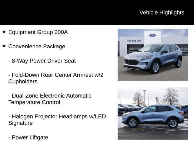 used 2022 Ford Escape car, priced at $21,488