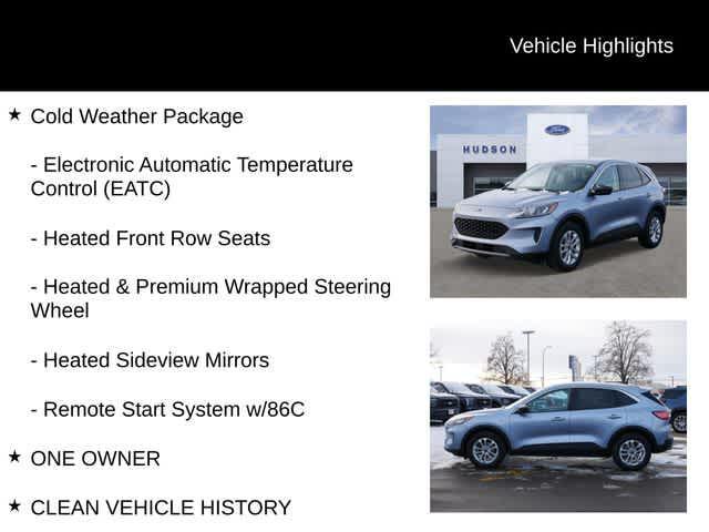 used 2022 Ford Escape car, priced at $21,488